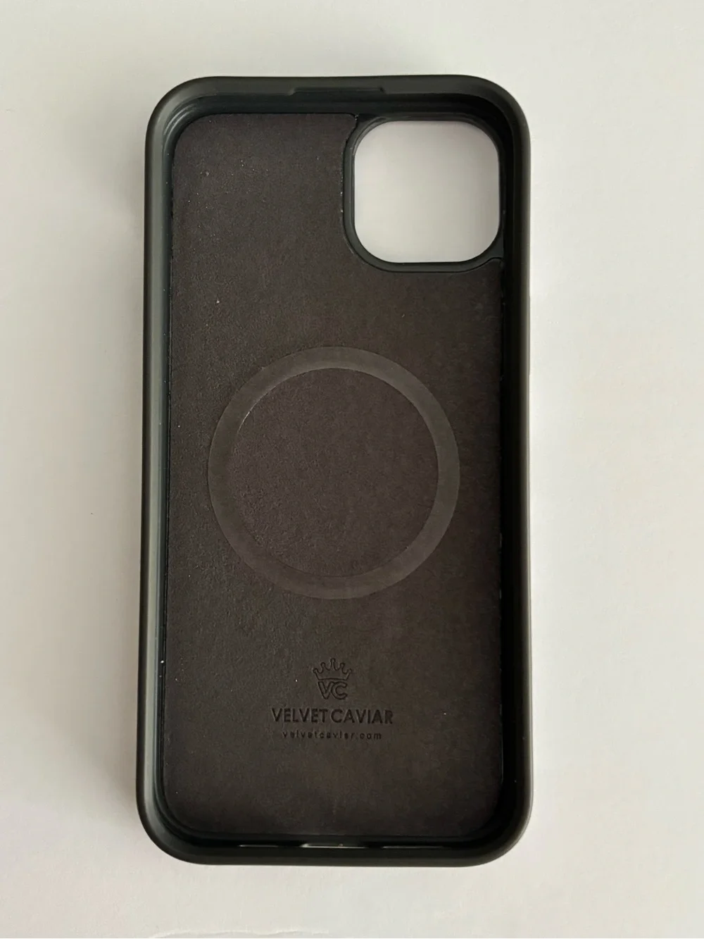 Velvet Caviar Snow Leopard MagSafe iPhone 15 Plus Case 6.7